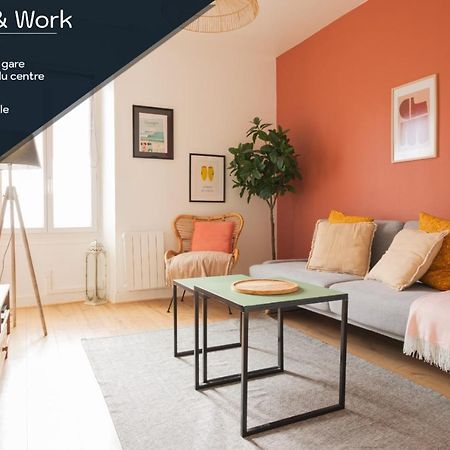 Апартаменты Chill And Work / Gare Tgv / Beau T2 Renove Ренн Экстерьер фото